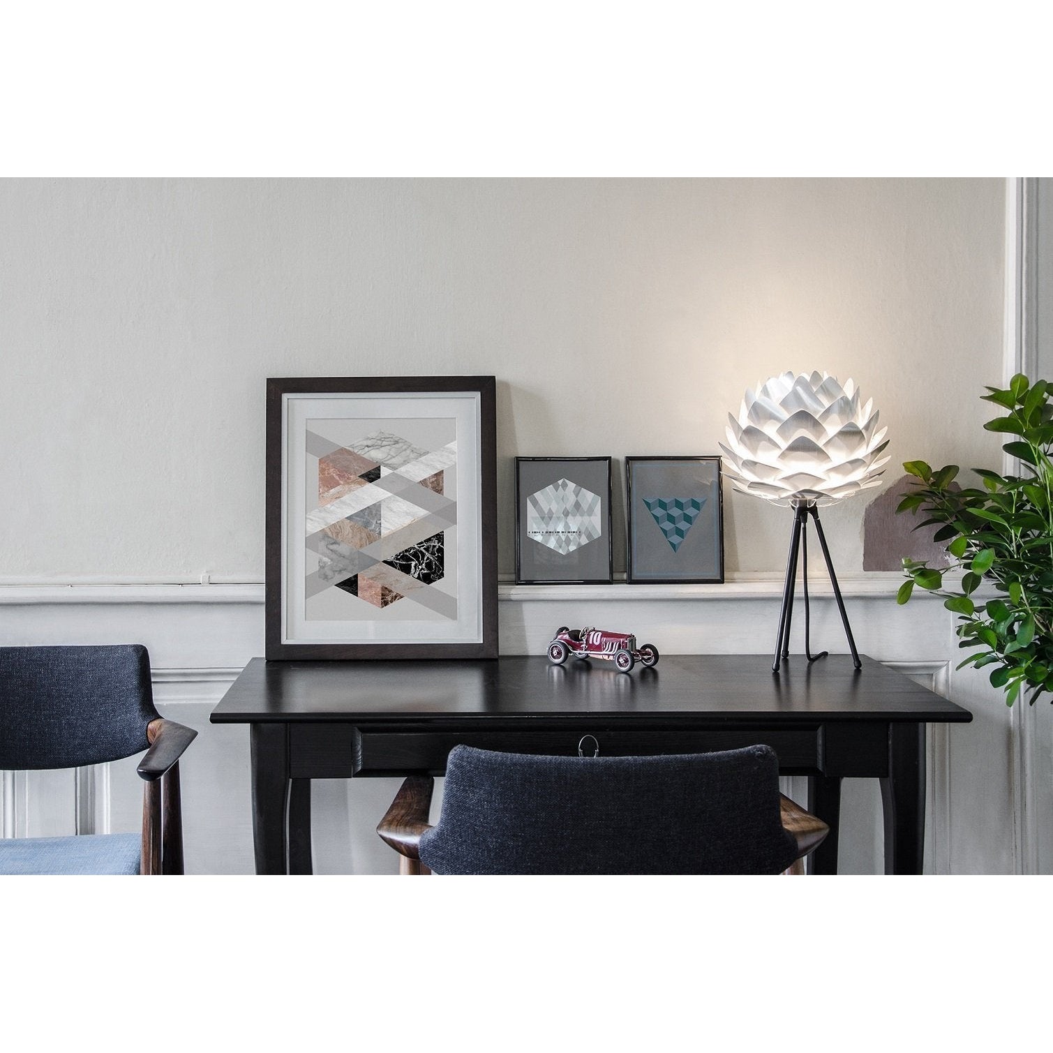 [product_category]-Umage Vita Silvia Lampshade Brushed Stainless Steel, ø45-Umage-5710302020549-2054-UMA-5