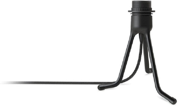 [product_category]-Umage Vita Tripod Base Table Lamp Stand 2 In 1 Black, 12.5 Cm/18.6 Cm-Umage-5710302040547-4054-UMA-1