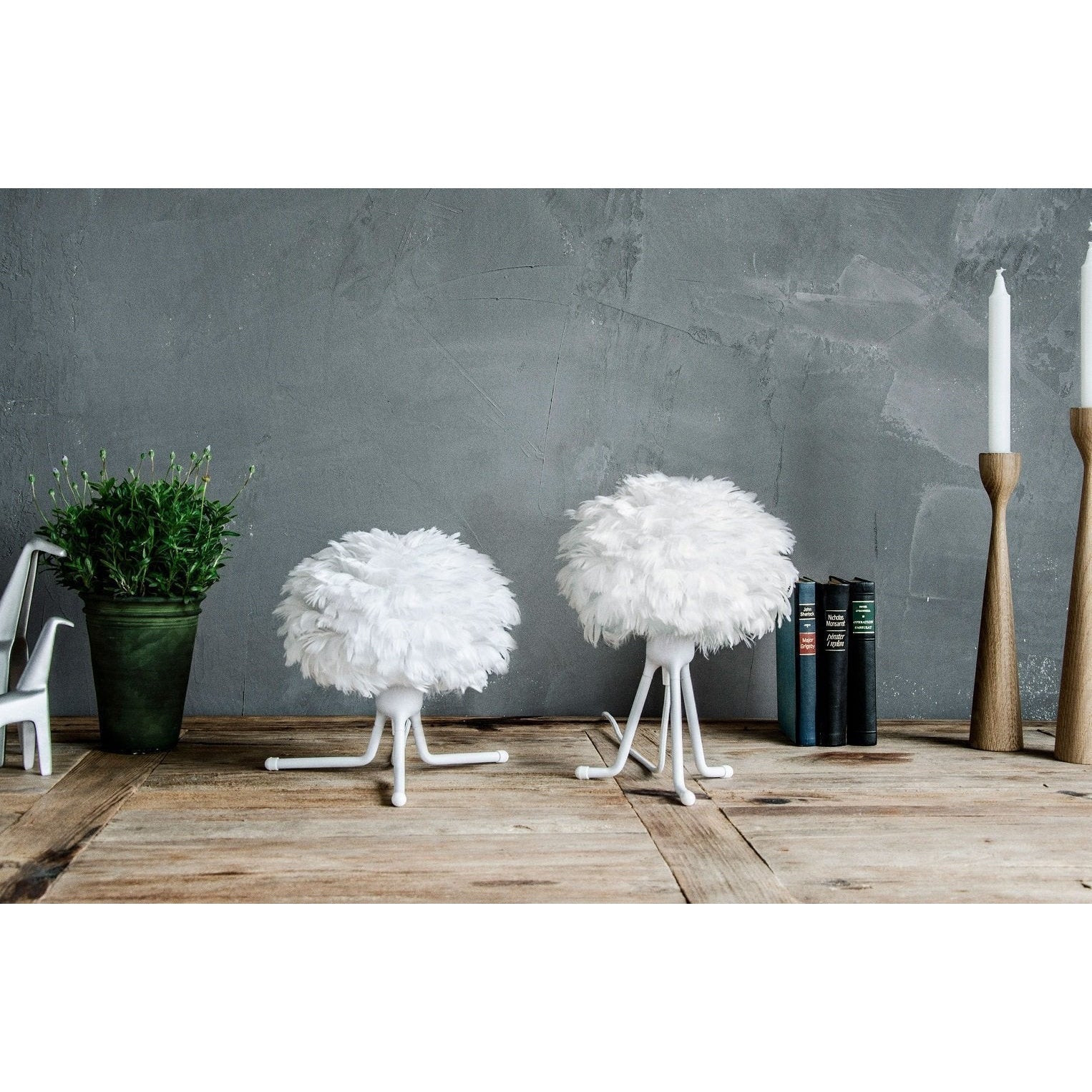 [product_category]-Umage Vita Tripod Base Table Lamp Stand 2 In 1 White, 12.5 Cm/18.6 Cm-Umage-5710302040530-4053-UMA-3