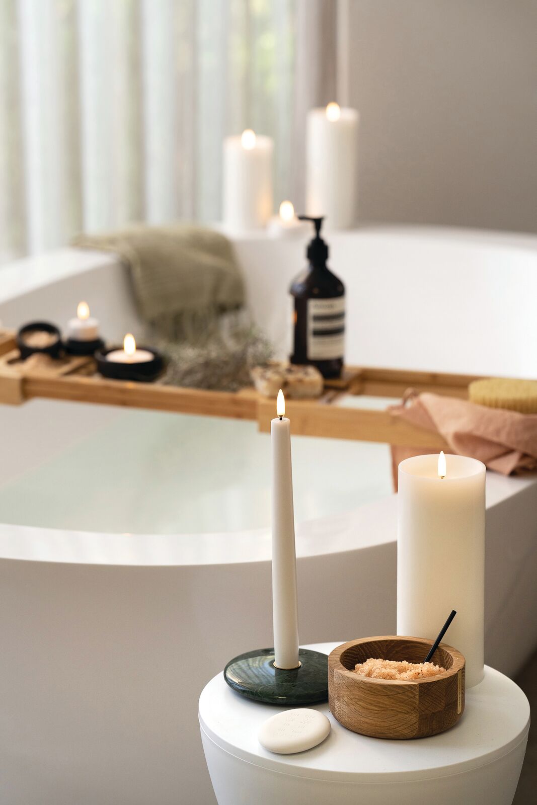[product_category]-Uyuni Lighting Chamber Candle Holder ø 11,6 Cm, Black-Uyuni Lighting-5708311303210-UL-30321-UYU-8