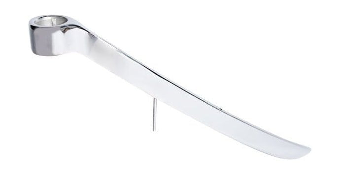 [product_category]-Uyuni Lighting Lightarch Candle Holder 1'arm Mini Taper ø 18 Cm, Chrome-Uyuni Lighting-5708311302596-UL-30259-UYU-1