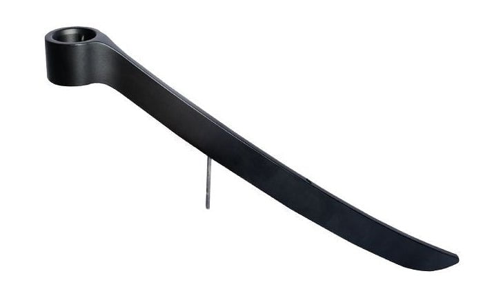 [product_category]-Uyuni Lighting Lightarch Candle Holder 1'arm Mini Taper ø 18 Cm, Matt Black-Uyuni Lighting-5708311302572-UL-30257-UYU-1