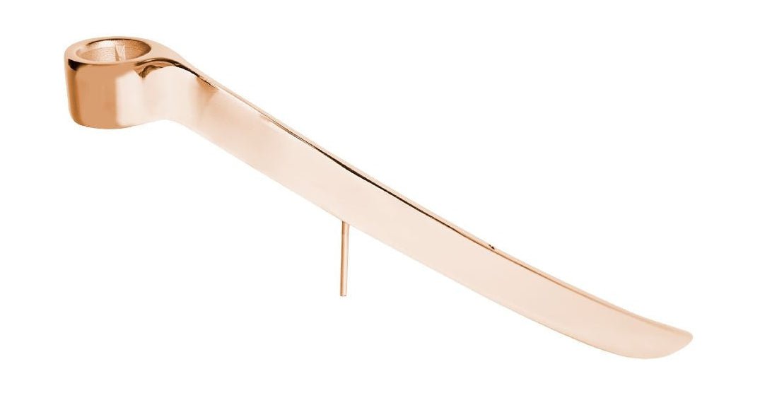 [product_category]-Uyuni Lighting Lightarch Candle Holder 1'arm Taper ø 28 Cm, Rose Gold-Uyuni Lighting-5708311303142-UL-30314-UYU-1