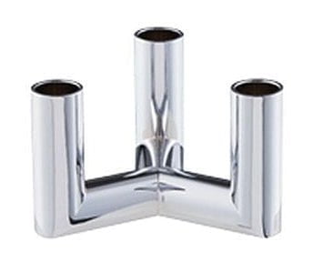 [product_category]-Uyuni Lighting Matrix Candle Holder 3'arm Mini Taper ø 7,5 Cm, Chrome-Uyuni Lighting-5708311303302-UL-30330-UYU-1