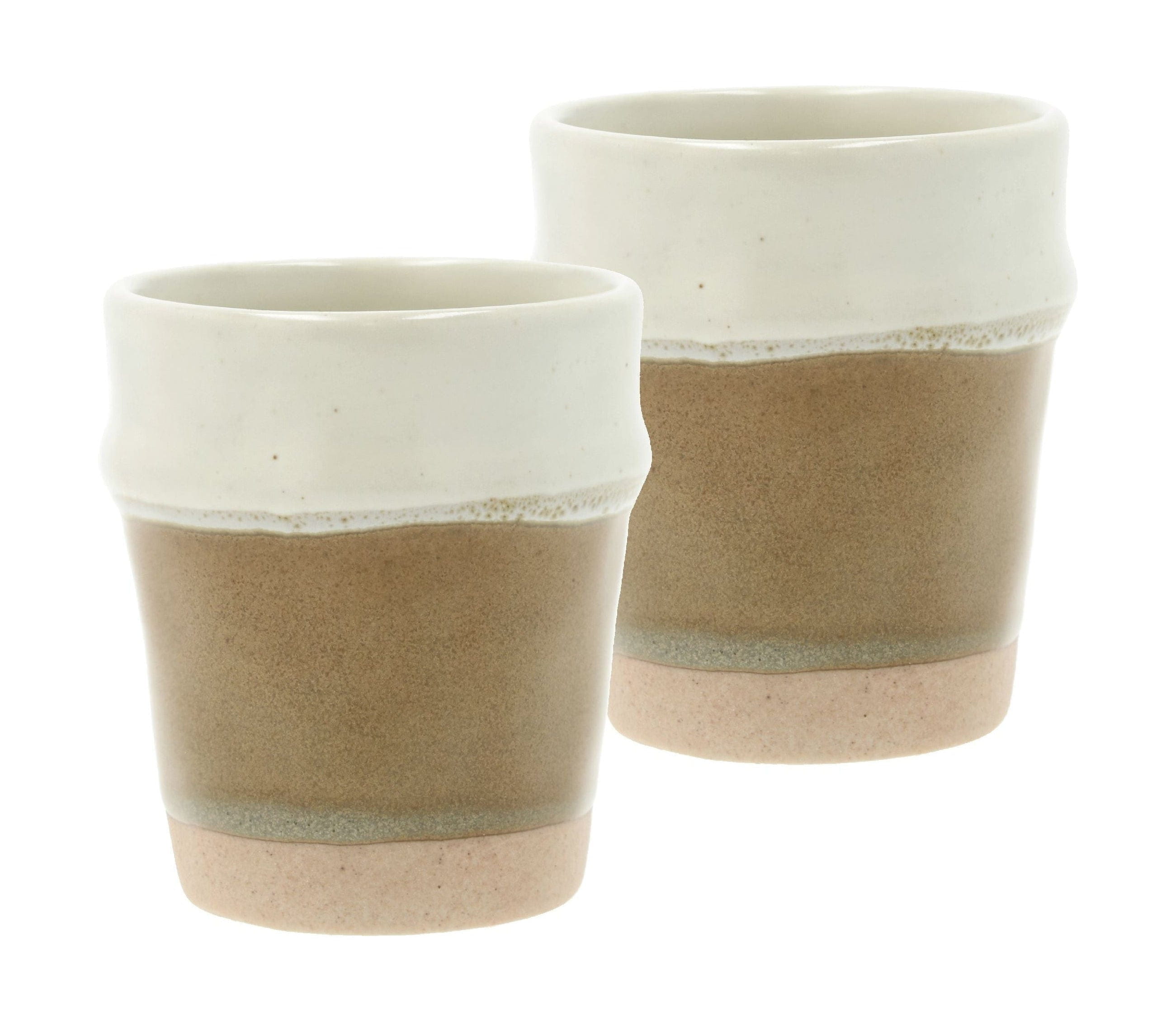 [product_category]-Villa Collection Evig Espresso Cup Set Of 2, Cream/Brown-Villa Collection-5722000293668-29366-VIL-1