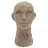 Villa Collection Figure Head 8.5 X 8.5 X 15 Cm, Grey/Brown