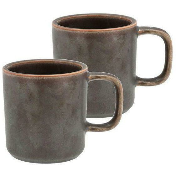 Villa Collection Fjord Mug 250 Ml Green, 2 Pcs.