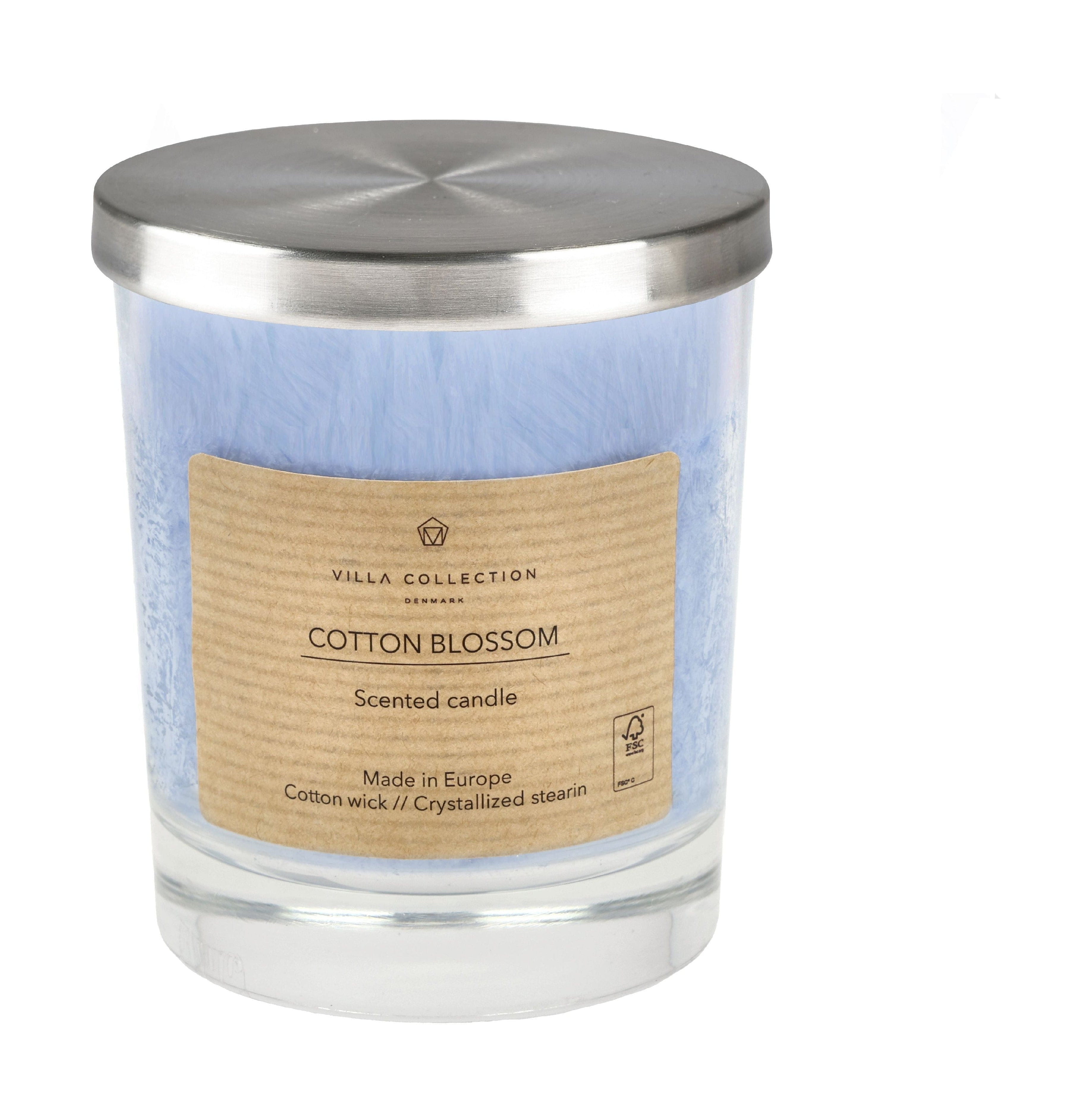 [product_category]-Villa Collection Kras Scented Candle Small, Dusty Blue-Villa Collection-5722000301554-30155-VIL-1