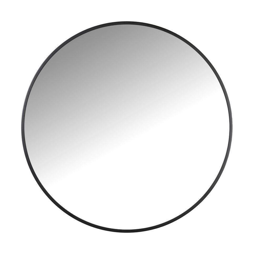 [product_category]-Villa Collection Mirror ø 80 Cm, Black-Villa Collection-5708760686278-341600-VIL-1