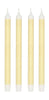 Villa Collection Styles Stick Candle Set Of 4 øx H 2,2x29, Yellow
