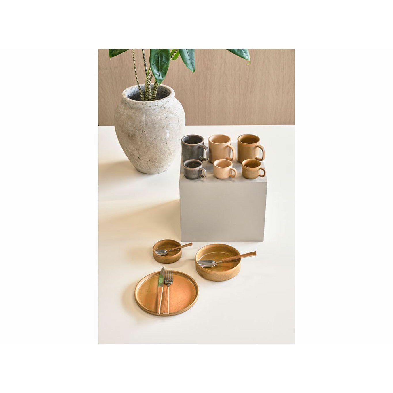 Villa Collection Teller ø20,8cm Set Of 2, Bernstein
