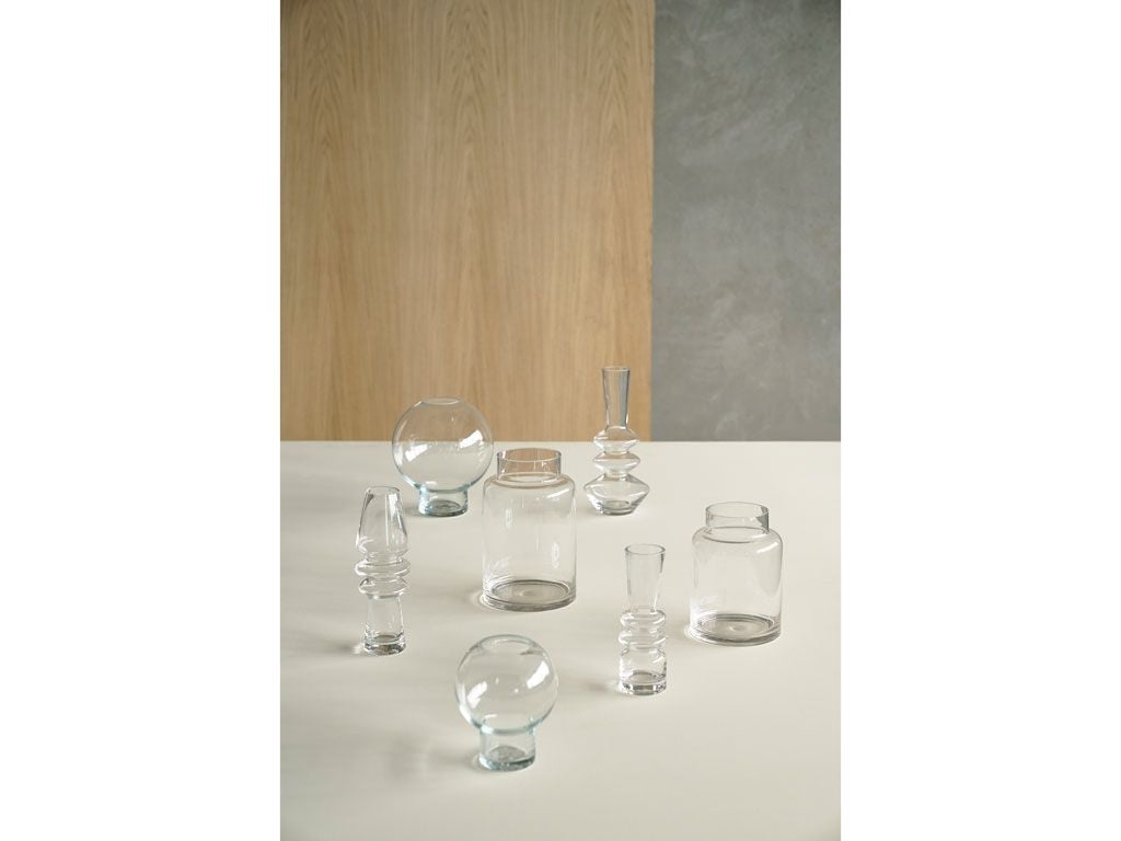 [product_category]-Villa Collection Trio Vase 20 Cm, Clear-Villa Collection-5722000255628-25562-VIL-4
