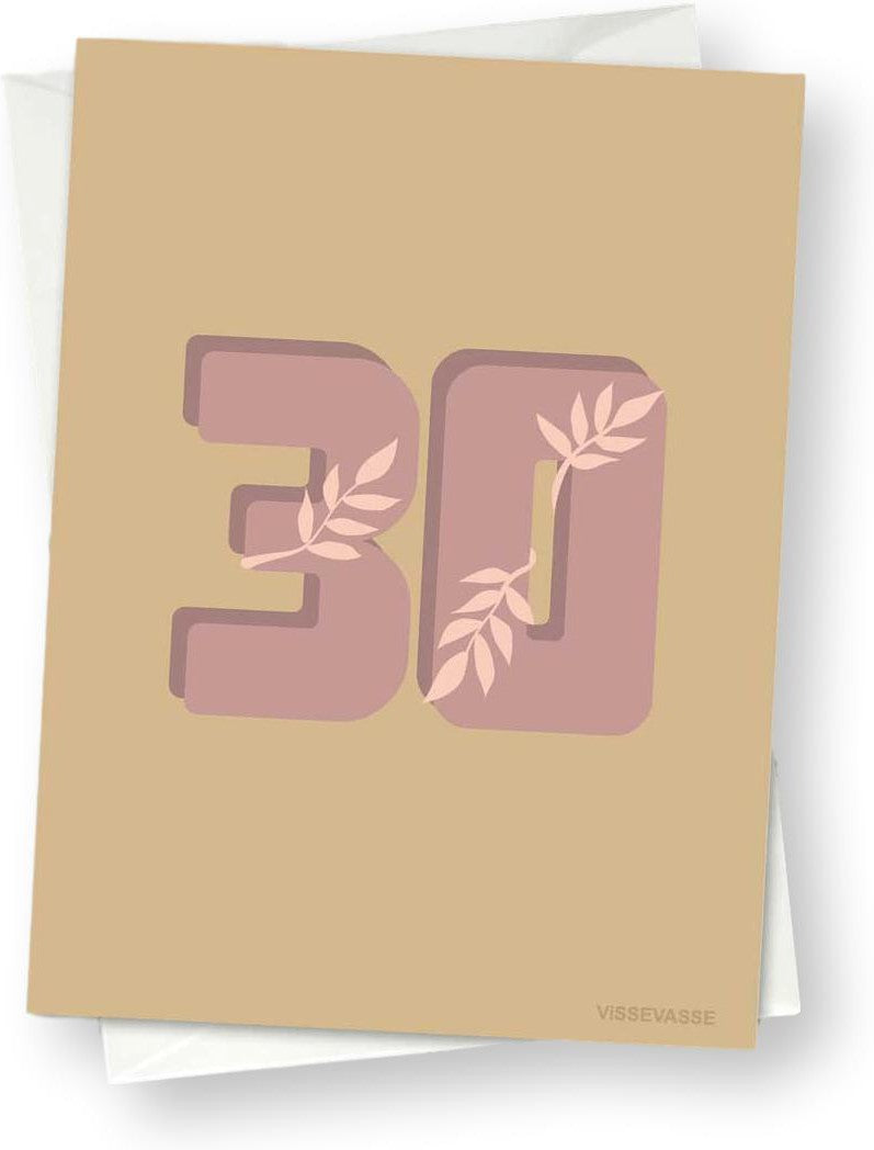 [product_category]-Vissevasse 30 Years Greeting Card, 10x15 Cm-Vissevasse-5713138904205-F-2019-042-XS-VIS-1