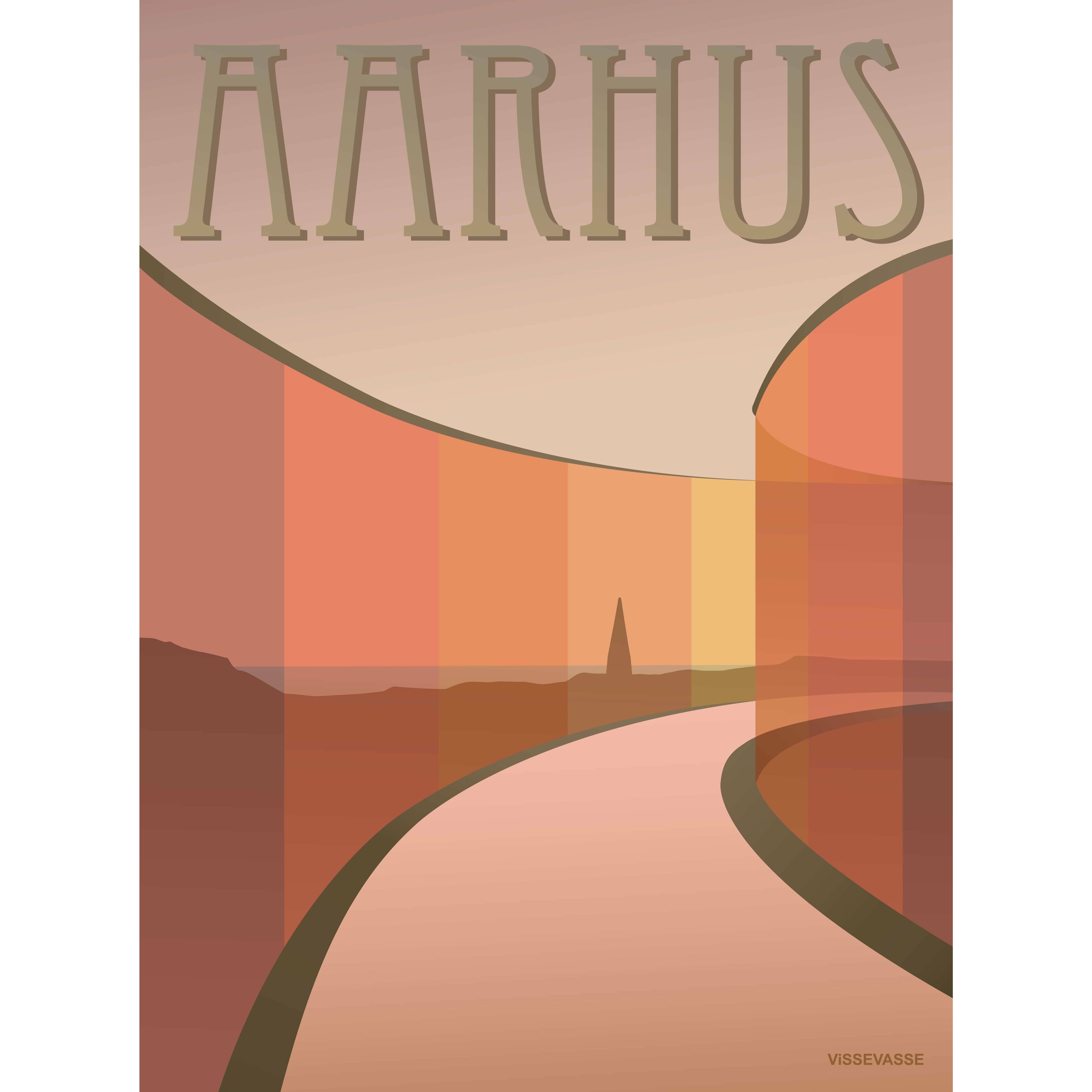 [product_category]-Vissevasse Aarhus Aros Poster, 50 X70 Cm-Vissevasse-5713138510833-F-2015-108-L-VIS-1