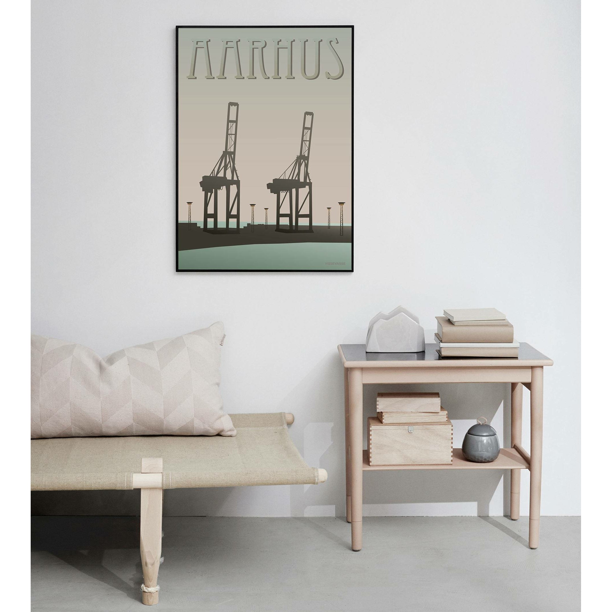 [product_category]-Vissevasse Aarhus Harbour Poster, 50 X70 Cm-Vissevasse-5713138330134-F-2013-301-L-VIS-2