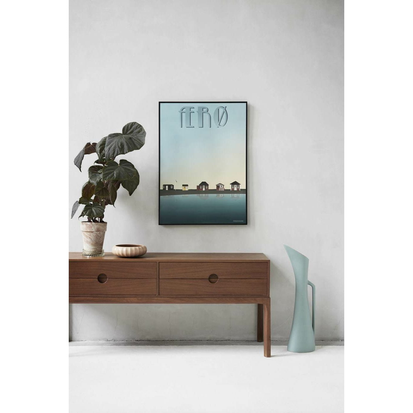 [product_category]-Vissevasse ærø Beach Huts Poster, 70 X100 Cm-Vissevasse-5713138530244-F-2015-302-XL-VIS-2