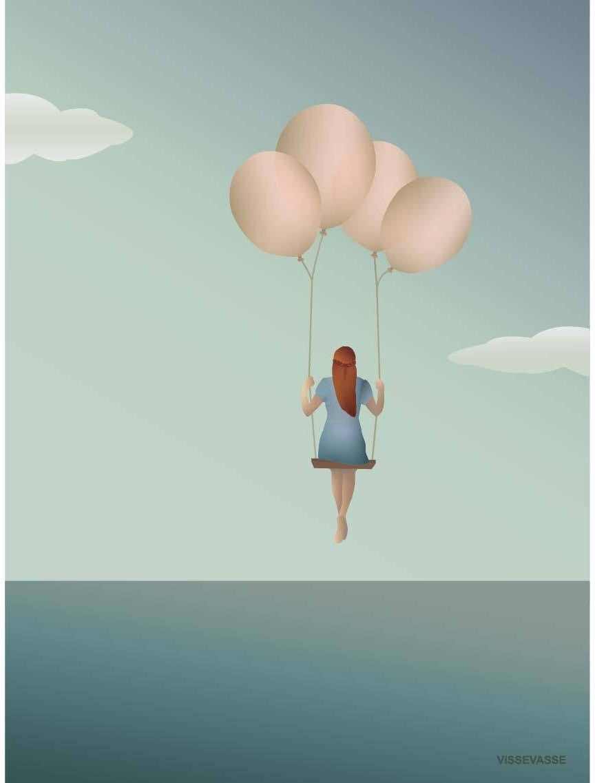 [product_category]-Vissevasse Balloon Dream Poster, 15 X21 Cm-Vissevasse-5713138500315-F-2015-003-S-VIS-1