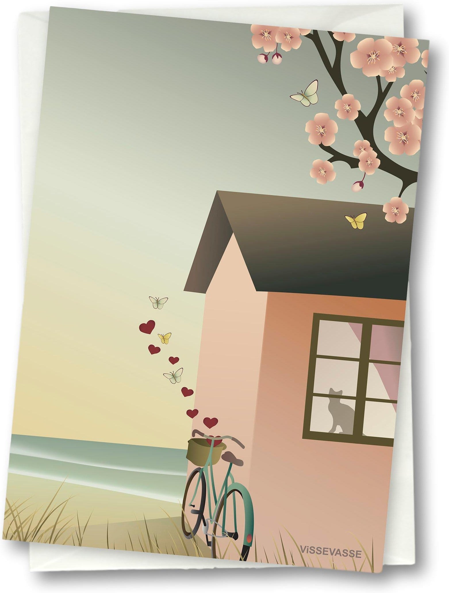 [product_category]-Vissevasse Basket Of Love Greeting Card, 10.5 X15 Cm-Vissevasse-5713138721802-F-2017-218-XS-VIS-1