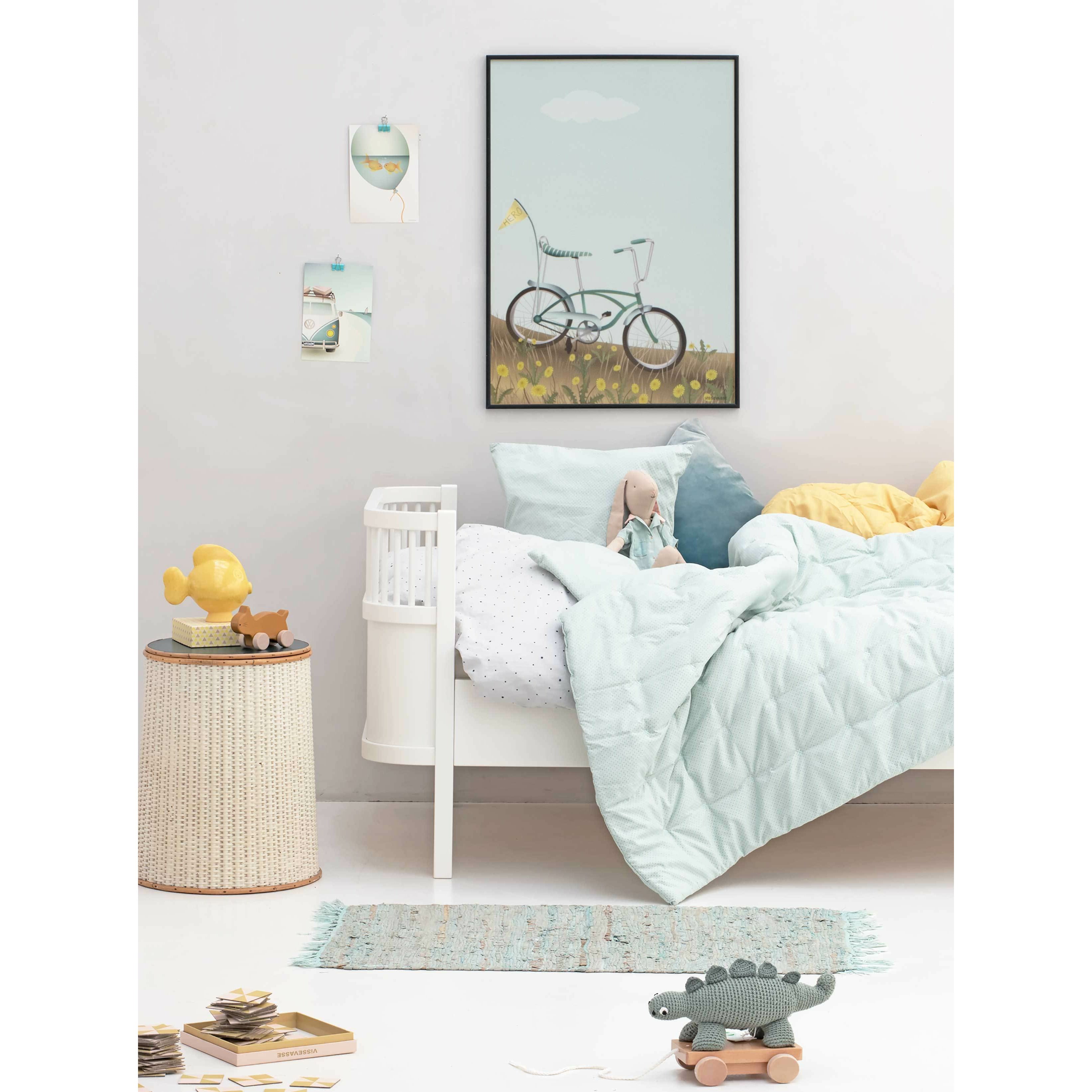 [product_category]-Vissevasse Bike With A Flag Poster, 30 X40 Cm-Vissevasse-5713138724421-F-2017-244-M-VIS-2