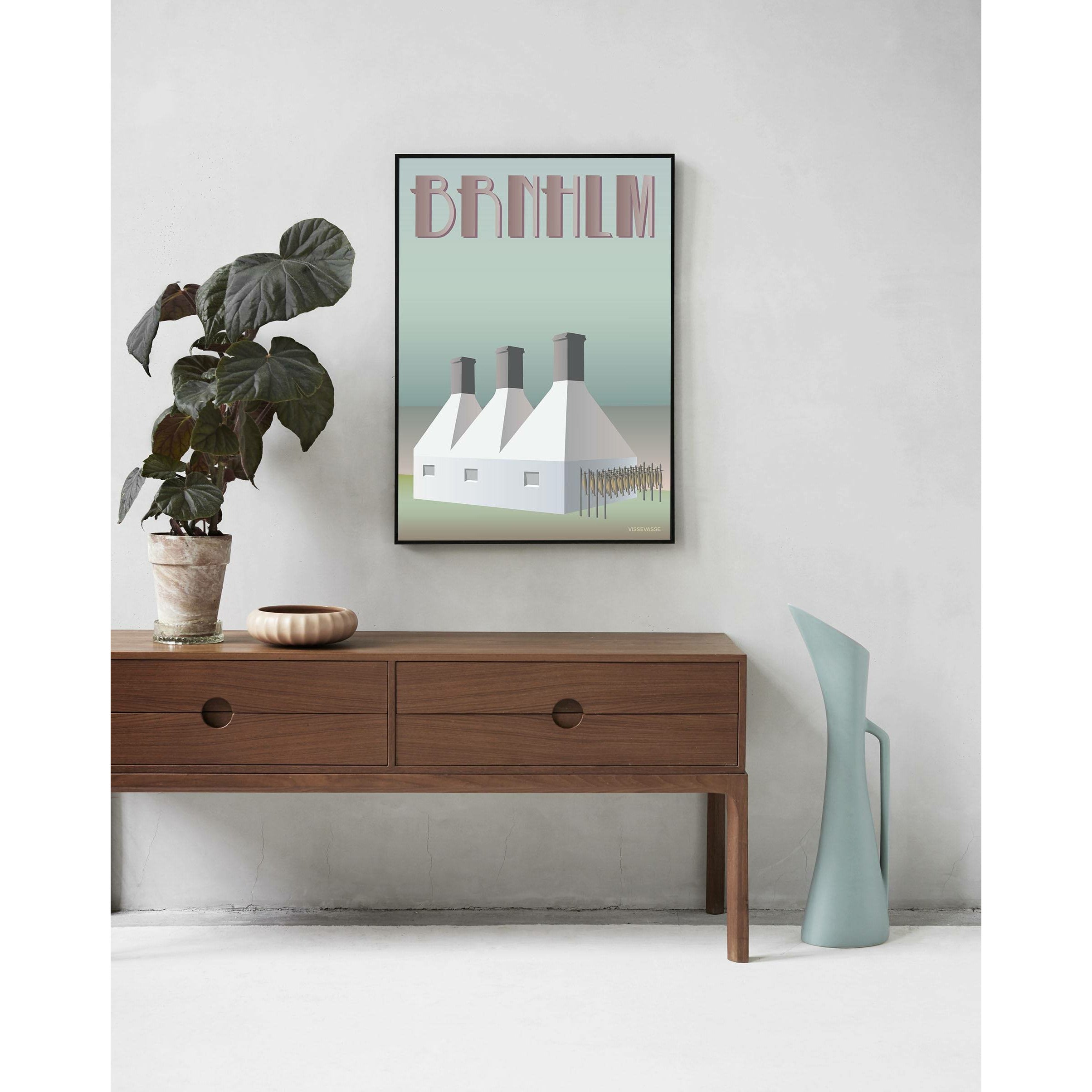 [product_category]-Vissevasse Bornholm Smokehouse Poster, 30 X40 Cm-Vissevasse-5713138320029-F-2013-200-M-VIS-2