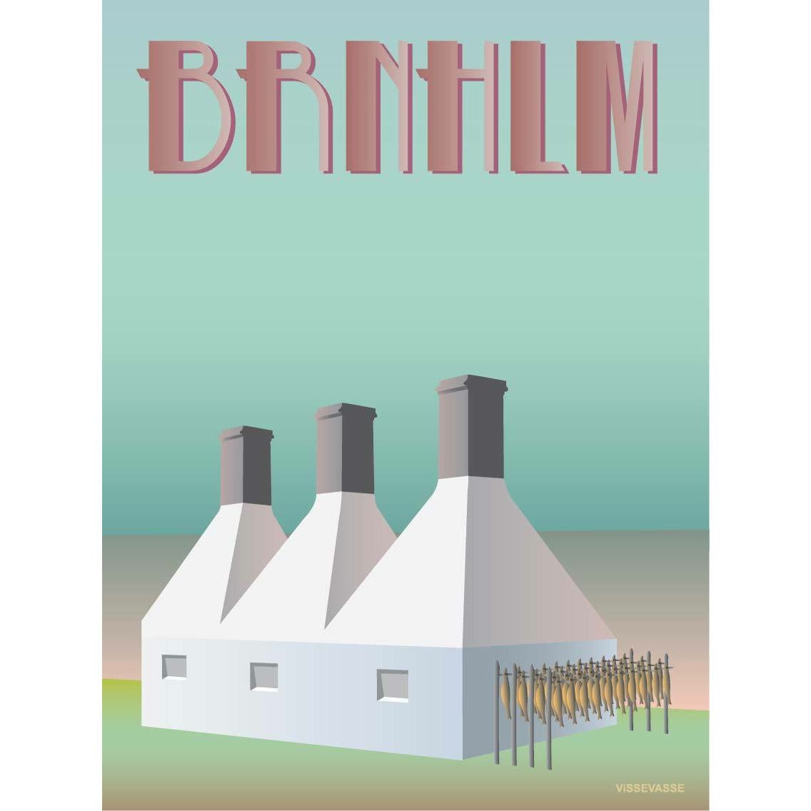 [product_category]-Vissevasse Bornholm Smokehouse Poster, 70 X100 Cm-Vissevasse-5713138320043-F-2013-200-XL-VIS-1