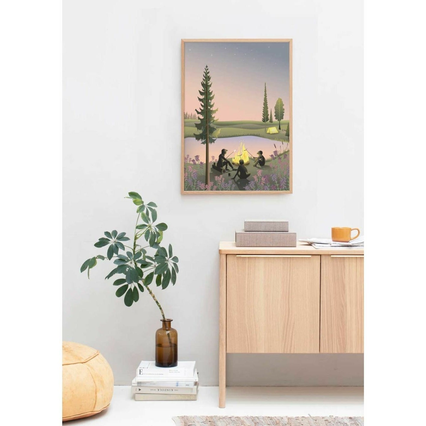 [product_category]-Vissevasse Campfire Poster, 30 X 40 Cm-Vissevasse-5713138105626-F-2021-056-M-VIS-2