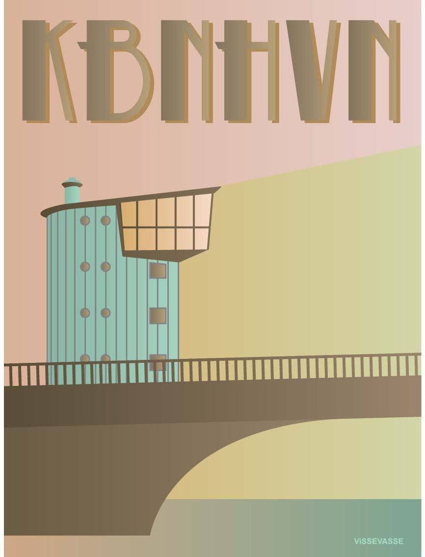 [product_category]-Vissevasse Copenhagen Langebro Poster, 15 X21 Cm-Vissevasse-5713138310013-F-2013-100-S-VIS-1