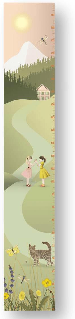 Vissevasse Countryside Size Meter, H 120cm