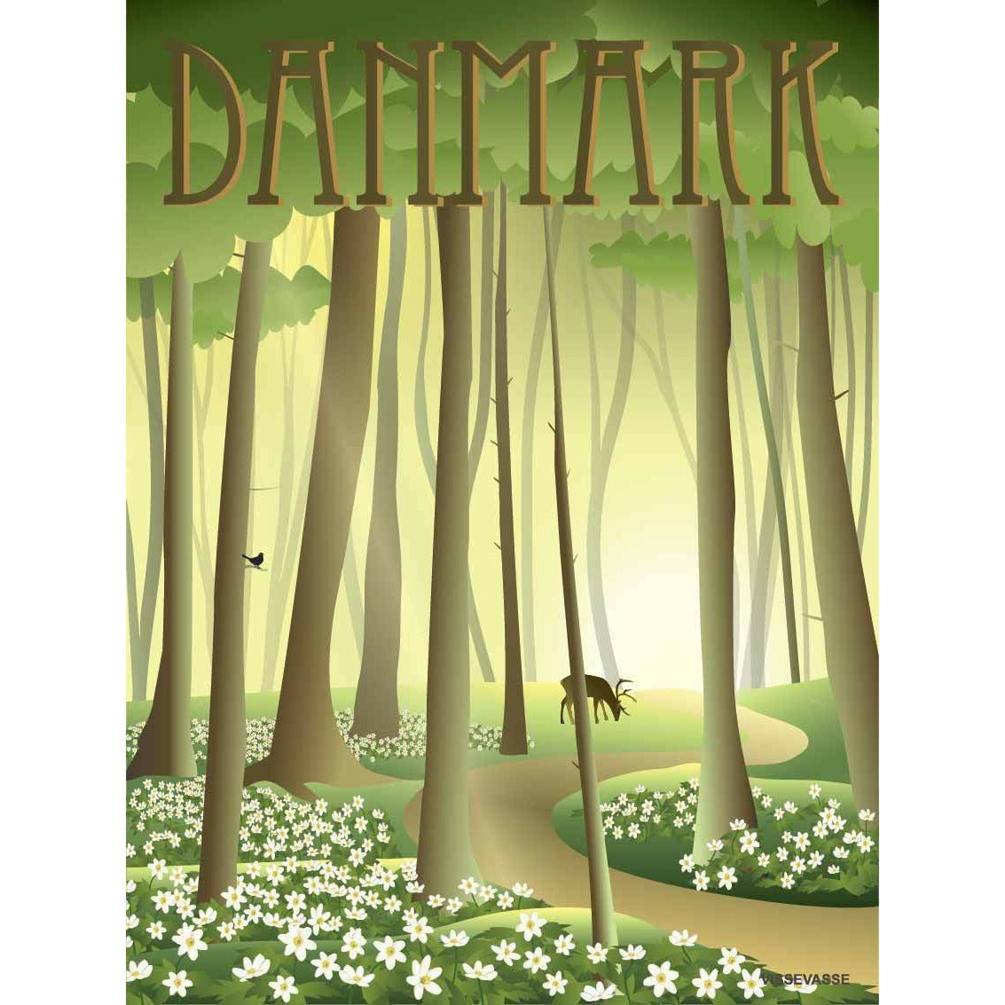[product_category]-Vissevasse Denmark Anemone Poster, 30 X40 Cm-Vissevasse-5713138805427-F-2018-054-M-VIS-1