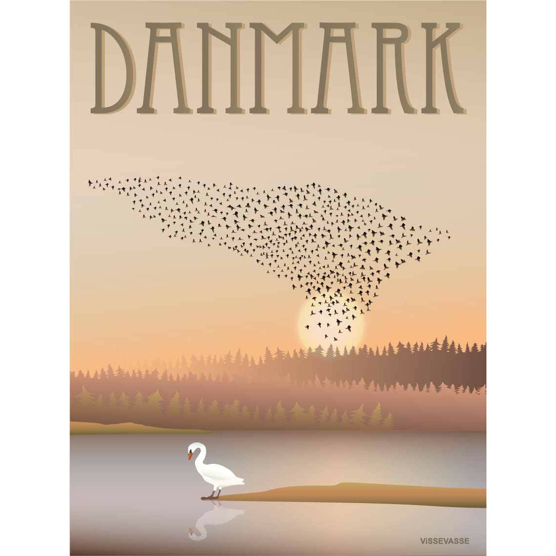 [product_category]-Vissevasse Denmark Black Sun Poster, 50 X70 Cm-Vissevasse-5713138805335-F-2018-053-L-VIS-1
