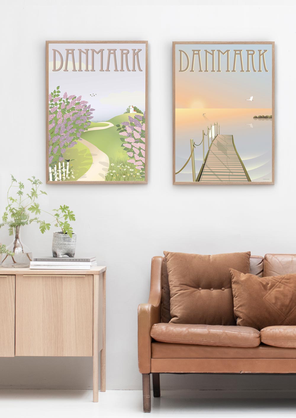 [product_category]-Vissevasse Denmark The Lilac Poster, 50x70 Cm-Vissevasse-5713138201632-F-2022-016-L-VIS-3