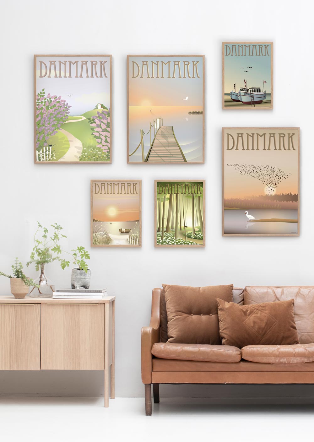 [product_category]-Vissevasse Denmark The Lilac Poster, 50x70 Cm-Vissevasse-5713138201632-F-2022-016-L-VIS-4