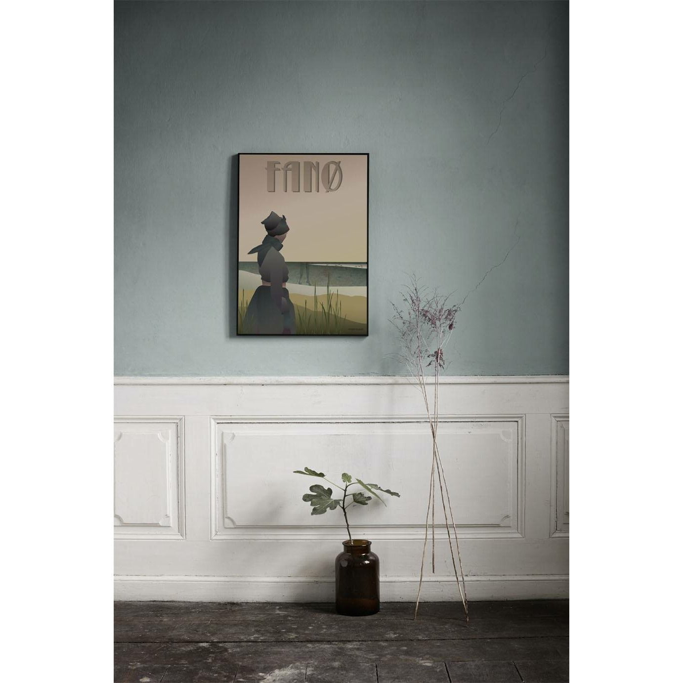 [product_category]-Vissevasse Fanø Girl Poster, 30 X40 Cm-Vissevasse-5713138600824-F-2016-013-M-VIS-2