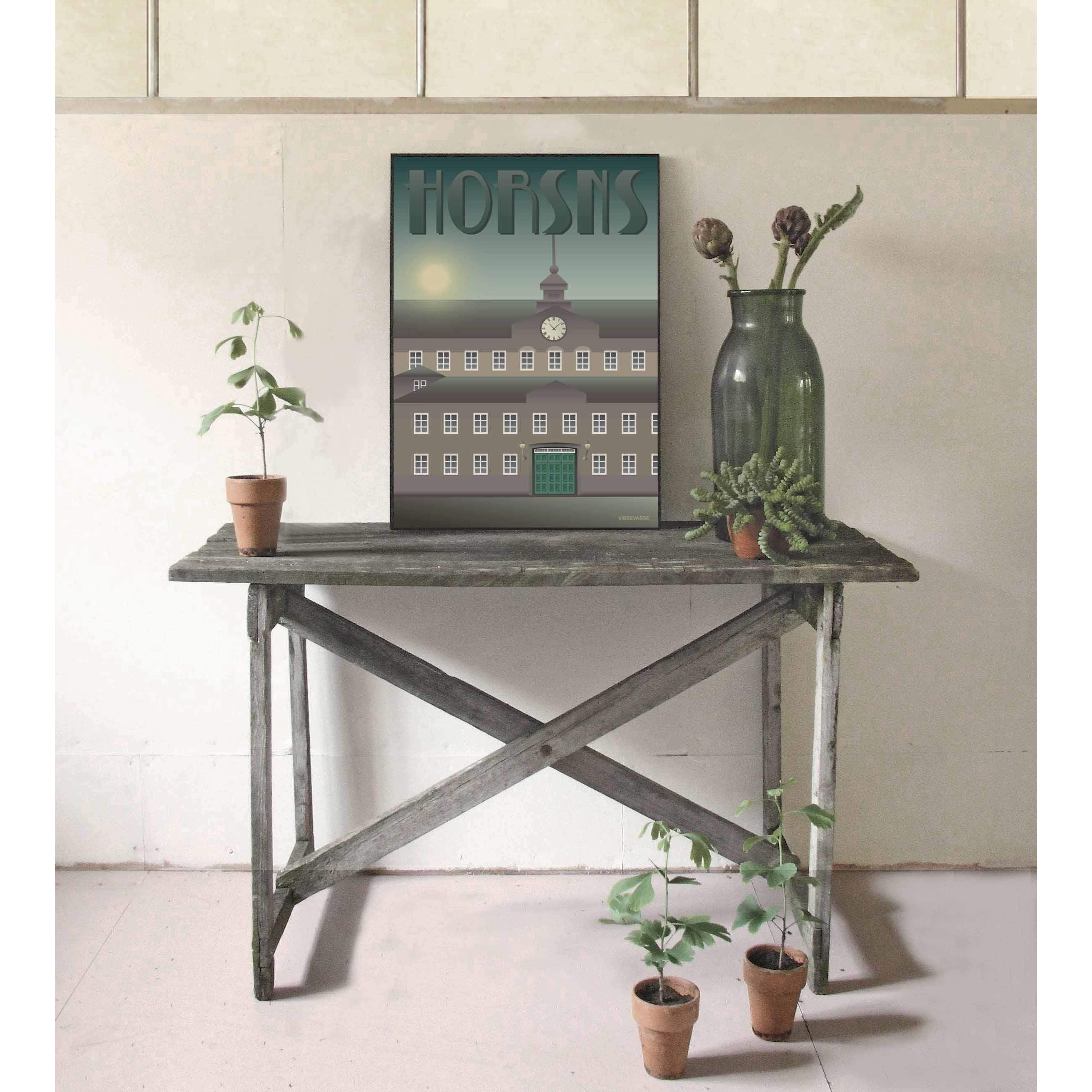 Vissevasse Horsens Prison Poster, 15 X21 Cm