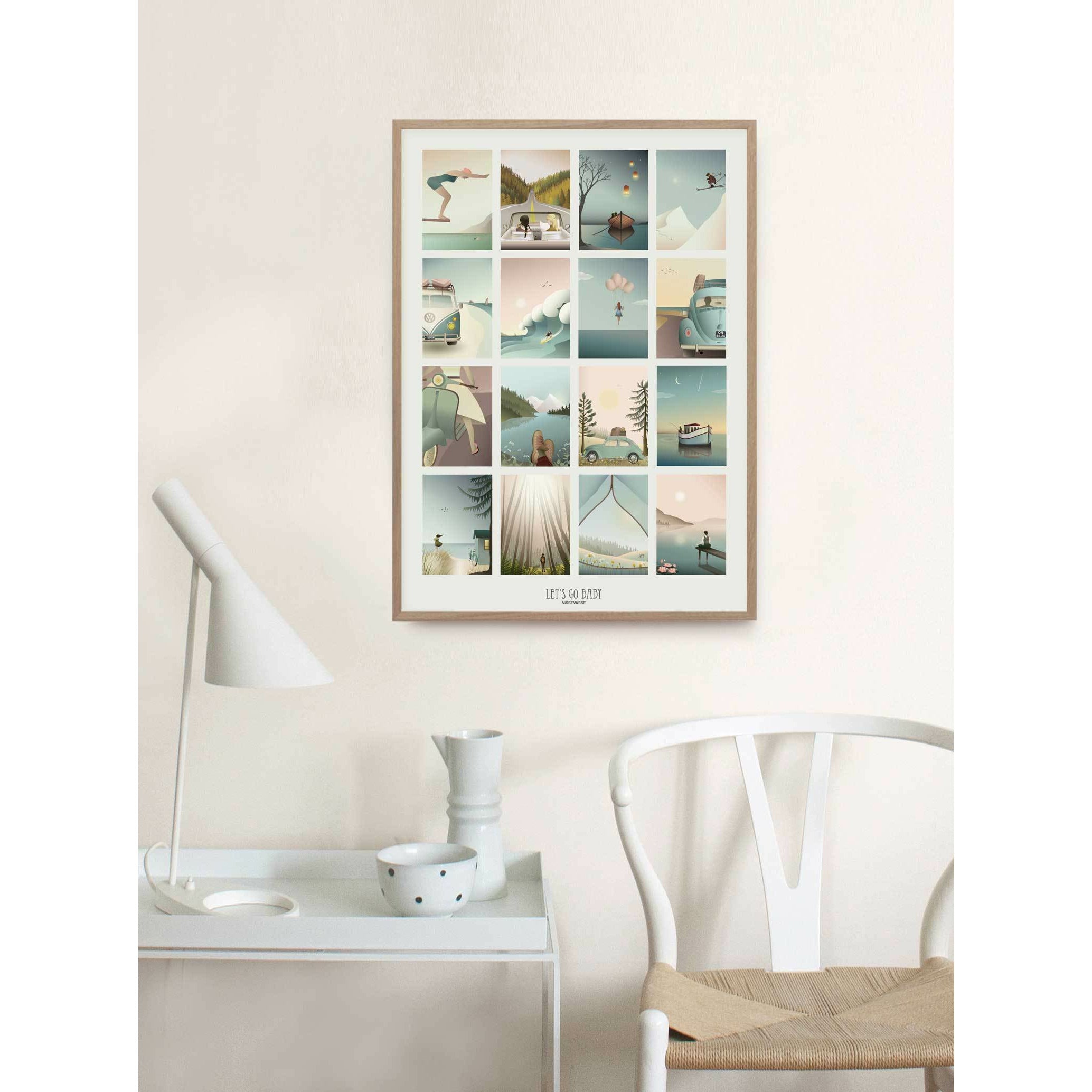 [product_category]-Vissevasse Let´S Go Baby Poster, 30 X40 Cm-Vissevasse-5713138906124-F-2019-061-M-VIS-2