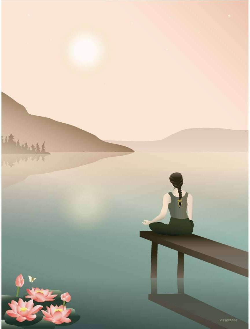 [product_category]-Vissevasse Lotus Poster, 15 X21 Cm-Vissevasse-5713138722618-F-2017-226-S-VIS-1