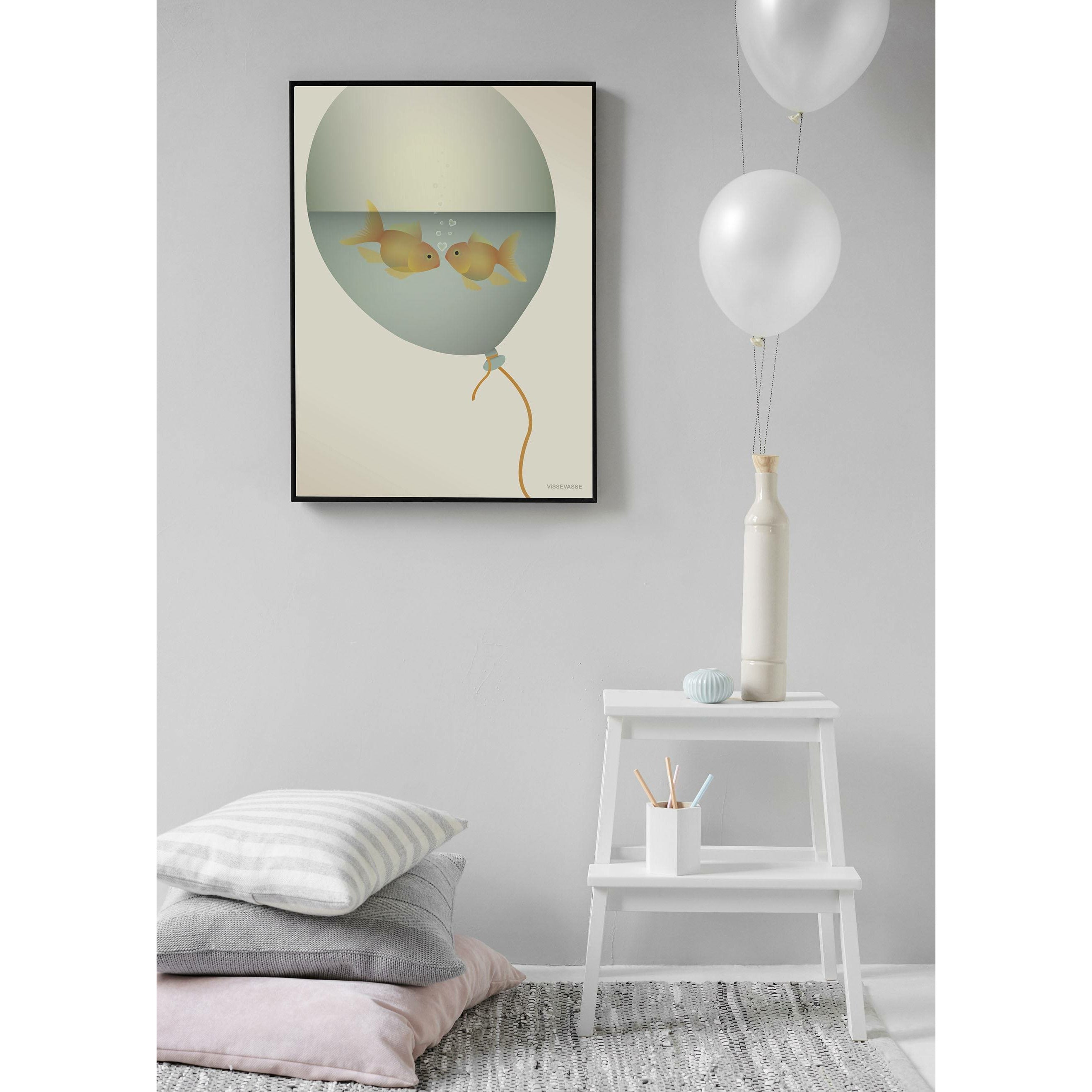 [product_category]-Vissevasse Love In A Bubble Poster, 30 X40 Cm-Vissevasse-5713138606529-F-2016-065-M-VIS-2