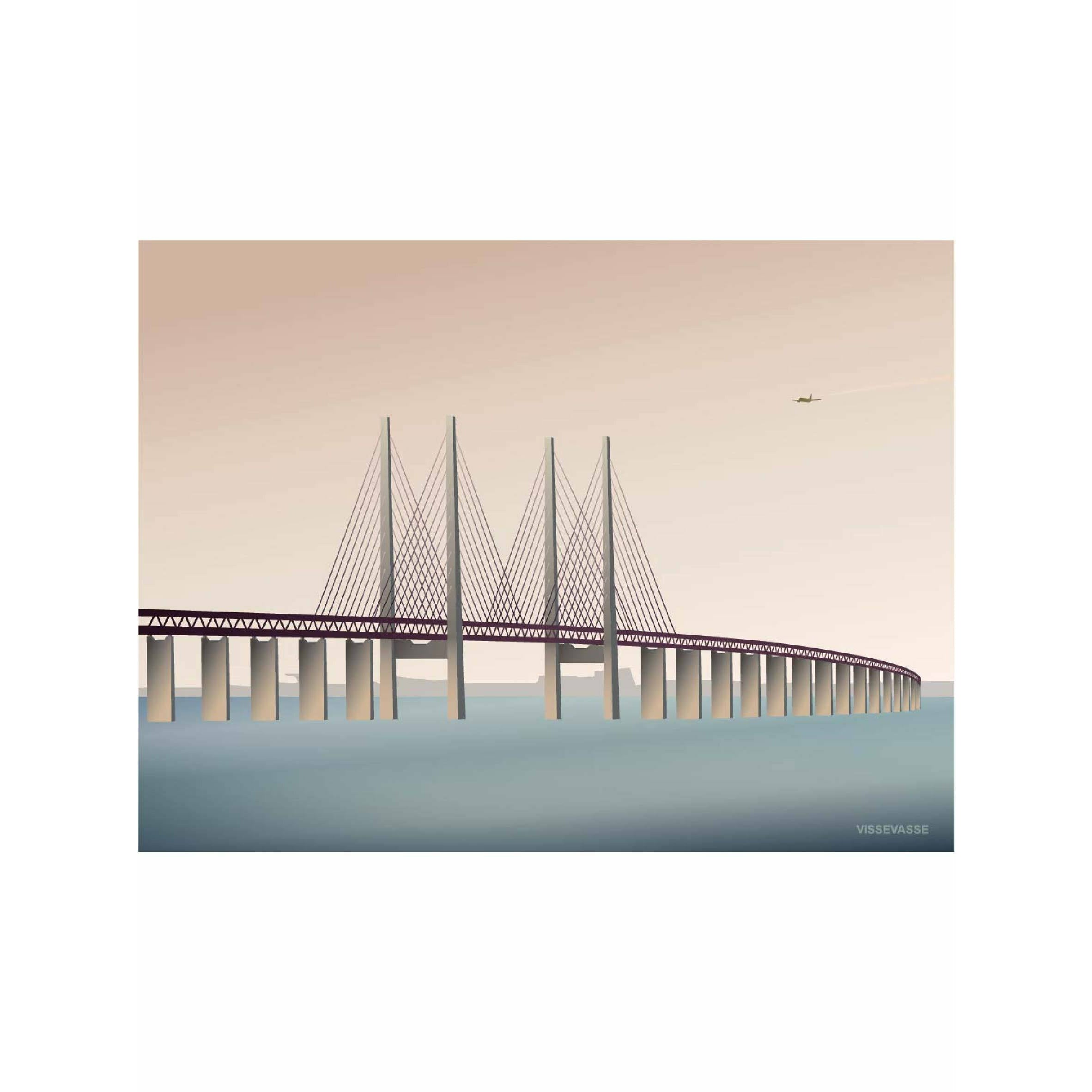 [product_category]-Vissevasse øresund Bridge Poster, 30 X40 Cm-Vissevasse-5713138720126-F-2017-201-M-VIS-1