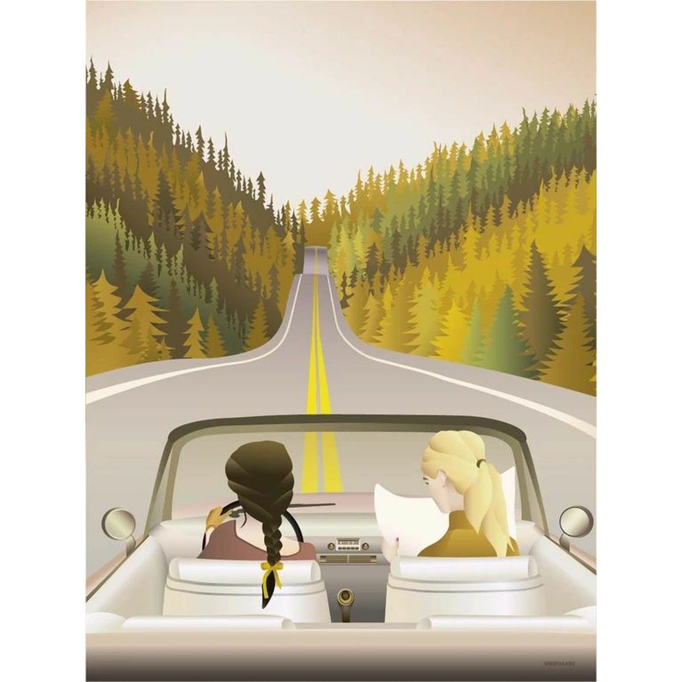 [product_category]-Vissevasse Road Trip Poster, 50 X70 Cm-Vissevasse-5713138802532-F-2018-025-L-VIS-1