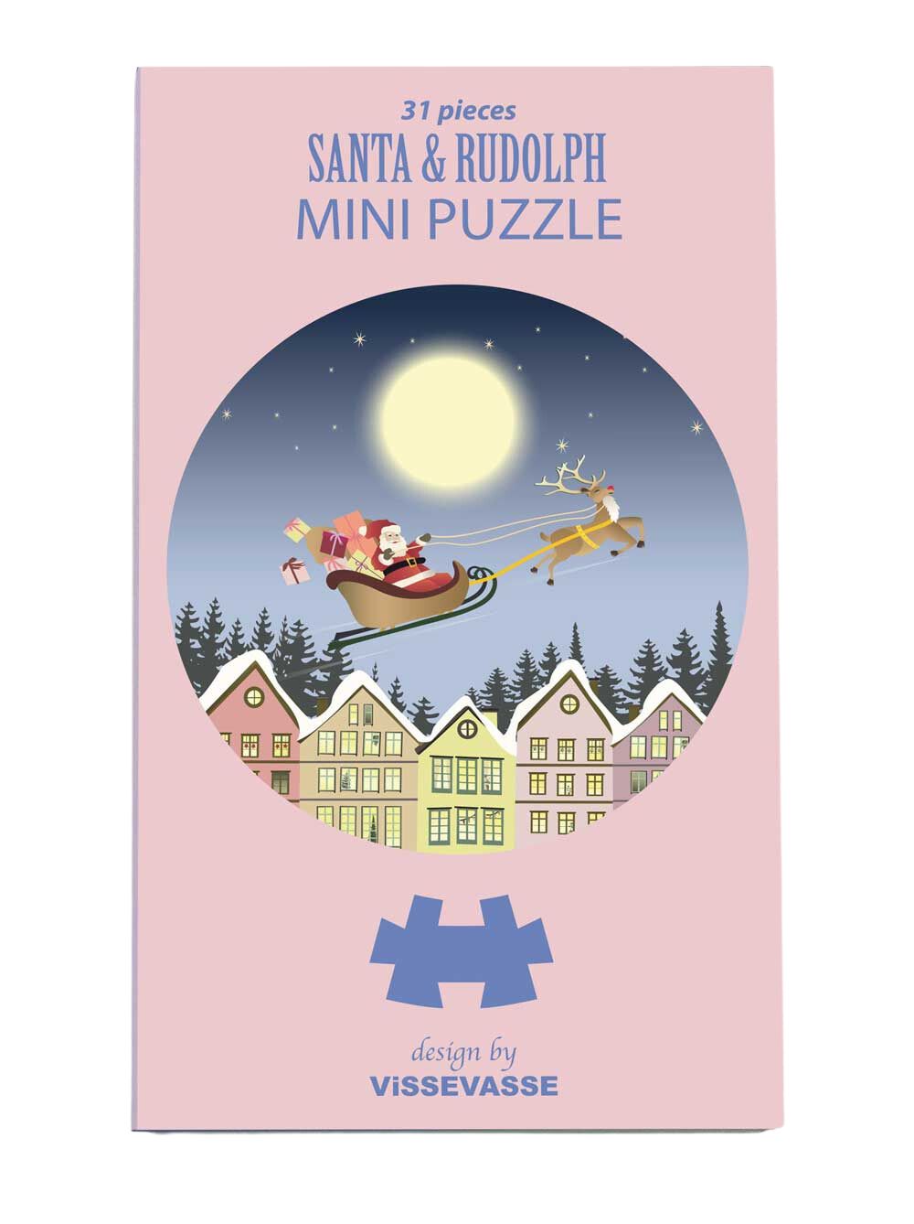[product_category]-Vissevasse Santa & Rudolph Mini Puzzle-Vissevasse-5713138302391-F-2023-023-G7-VIS-1