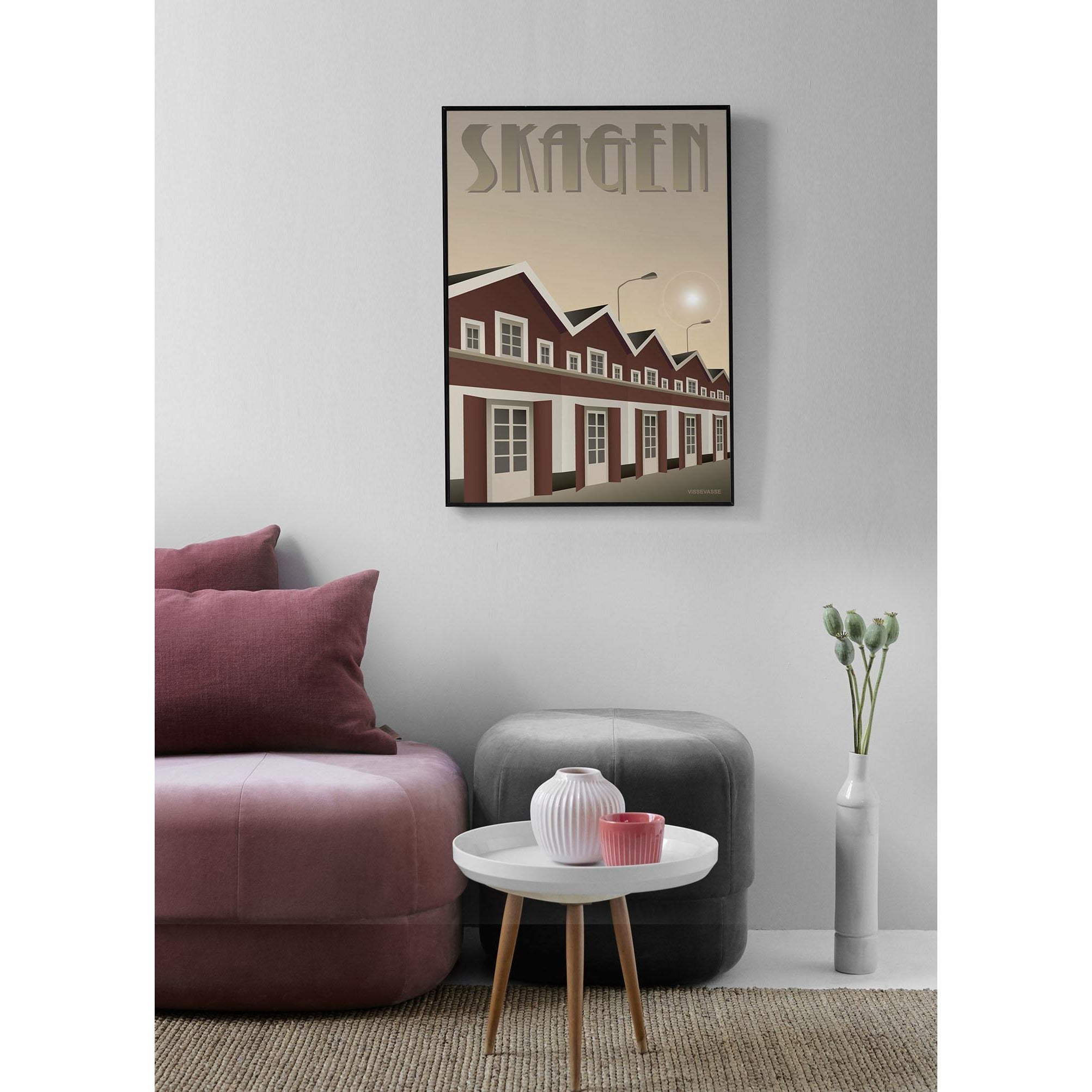 [product_category]-Vissevasse Skagen Hafen Poster, 50 X70 Cm-Vissevasse-5713138430438-F-2014-304-L-VIS-2