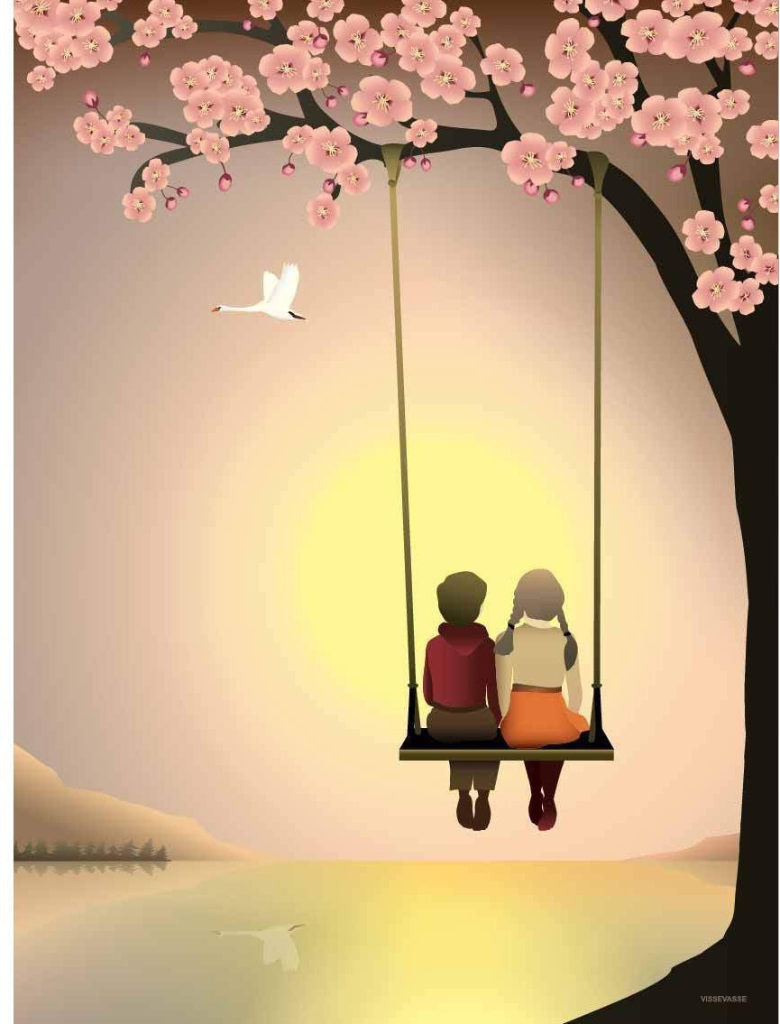[product_category]-Vissevasse Sunset With You Poster, 15 X21 Cm-Vissevasse-5713138806011-F-2018-060-S-VIS-1