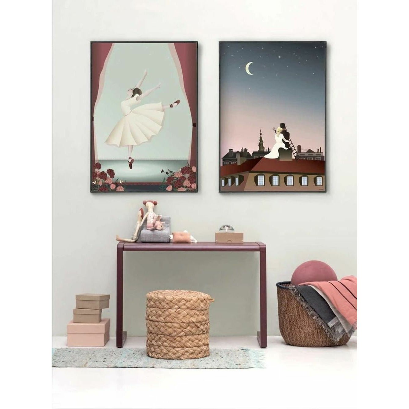 [product_category]-Vissevasse The Shepherdess And The Chimney Sweep Poster, 30 X40 Cm-Vissevasse-5713138002420-F-2020-024-M-VIS-4