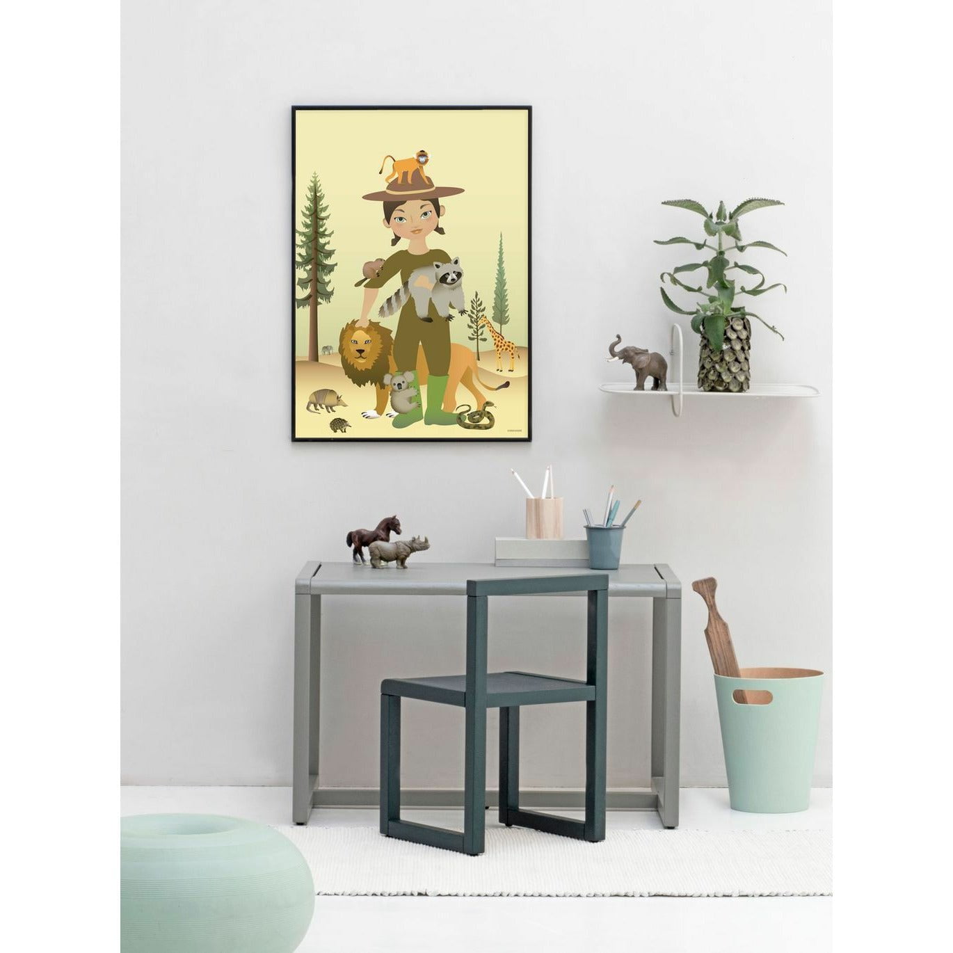 [product_category]-Vissevasse The Zookeeper Poster, 15 X21 Cm-Vissevasse-5713138100515-F-2021-005-S-VIS-2