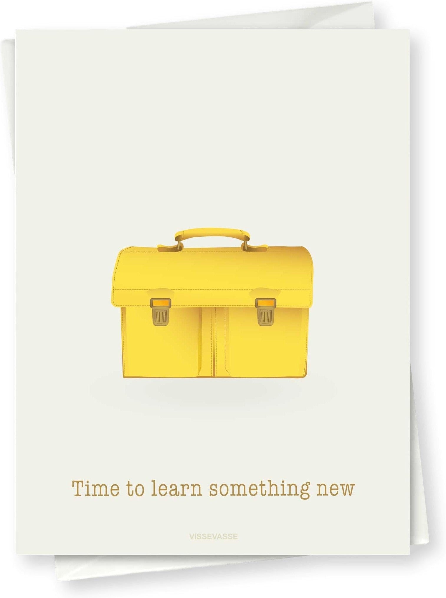 [product_category]-Vissevasse Time To Learn Something New Greeting Card, 10,5x15cm-Vissevasse-5713138900405-F-2019-004-XS-VIS-1