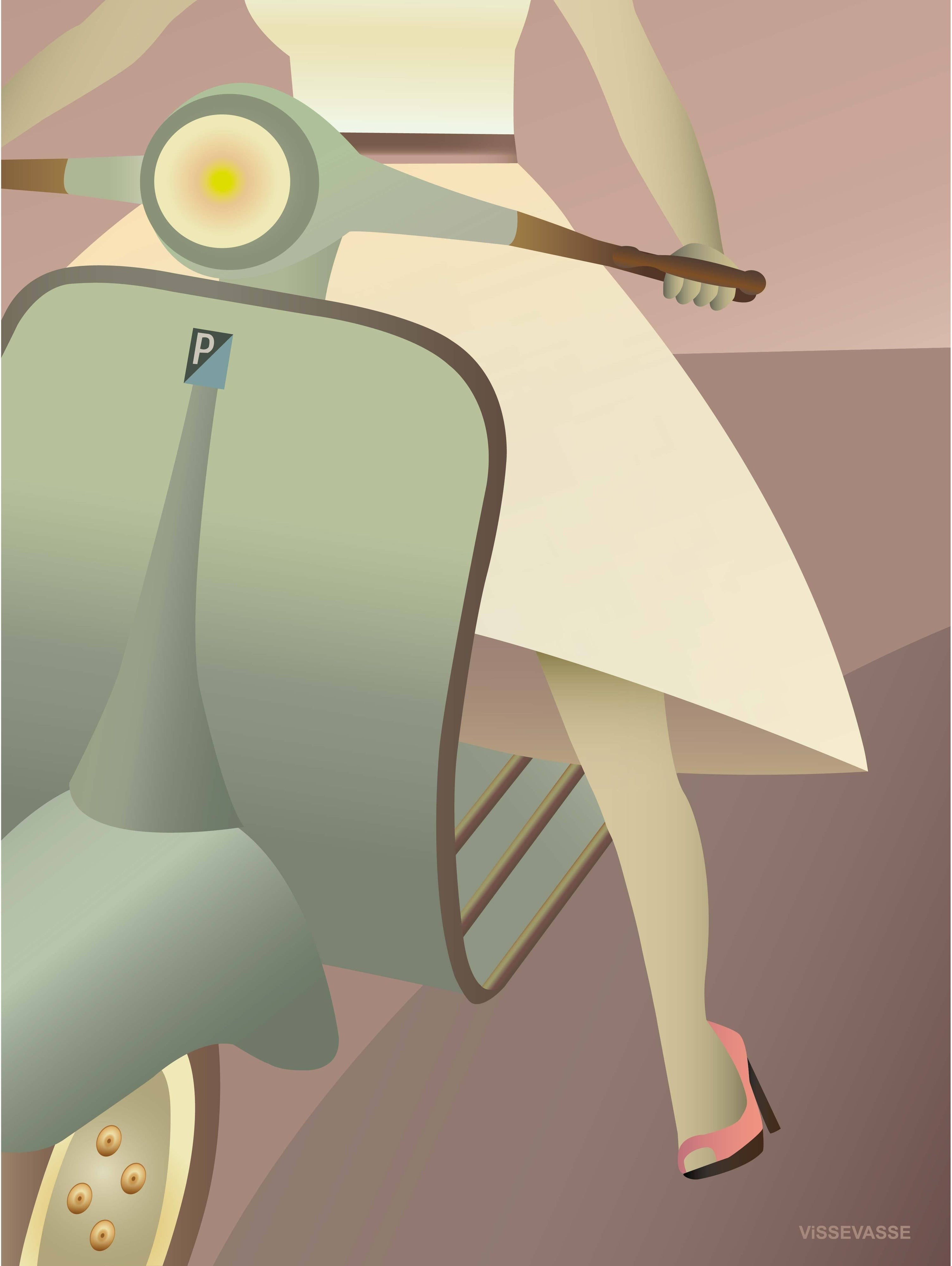 [product_category]-Vissevasse Vespa Poster, 15 X21 Cm-Vissevasse-5713138490012-F-2014-900-S-VIS-1