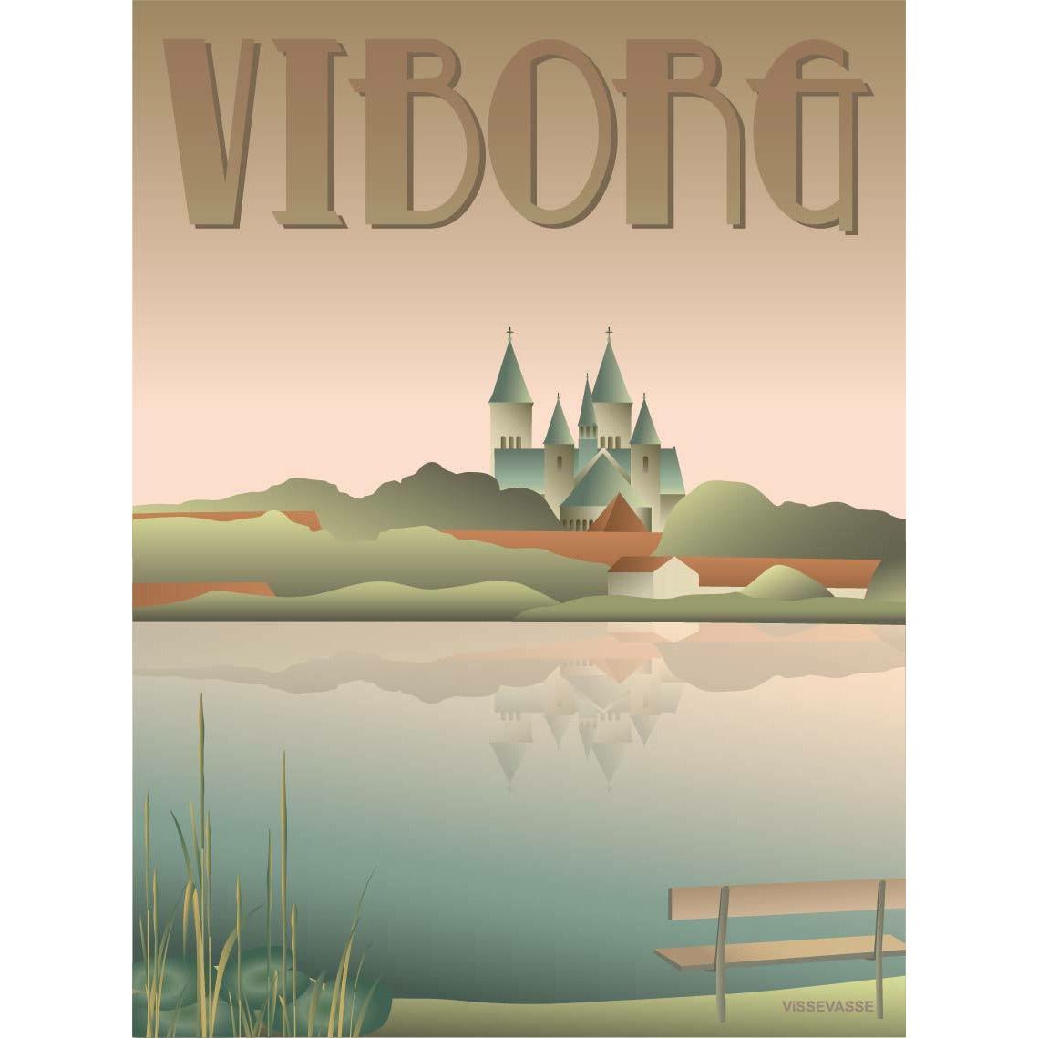[product_category]-Vissevasse Viborg Lakes Poster, 30 X40 Cm-Vissevasse-5713138720027-F-2017-200-M-VIS-1