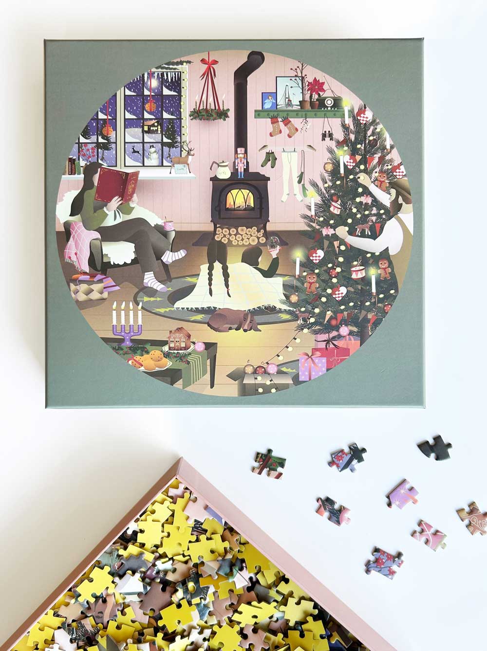 [product_category]-Vissevasse Wonderful Christmas Time Puzzle 1000 Pcs-Vissevasse-5713138301691-F-2023-016-G3-VIS-2