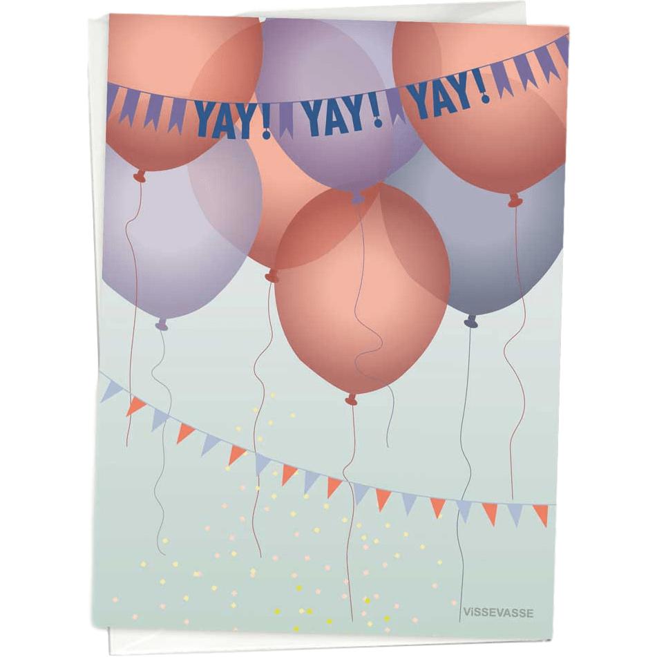 [product_category]-Vissevasse Yay Yay Yay Greeting Card, 10,5x15cm-Vissevasse-5713138000907-F-2020-009-XS-VIS-1