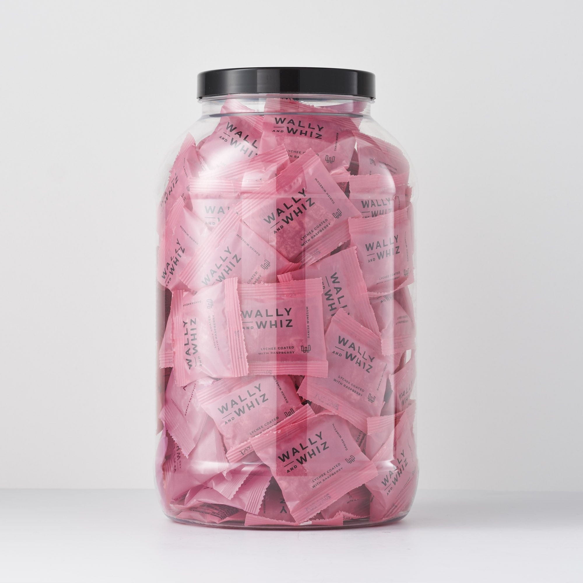 [product_category]-Wally And Whiz Wine Gum Jar With 125 Flowpacks, Lychee With Raspberry-Wally and Whiz-f038301807-WAL-2